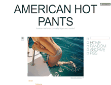 Tablet Screenshot of americanhotpants.tumblr.com