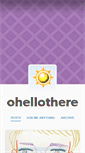 Mobile Screenshot of ohellothere.tumblr.com