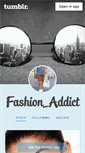 Mobile Screenshot of fashion-addict.tumblr.com