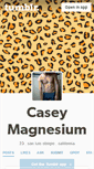 Mobile Screenshot of caseymagnesium.tumblr.com