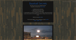 Desktop Screenshot of baseballsecrets.tumblr.com