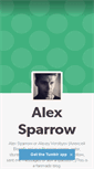 Mobile Screenshot of alex-sparrow.tumblr.com