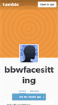 Mobile Screenshot of bbwfacesitting90.tumblr.com