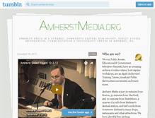 Tablet Screenshot of amherstmedia.tumblr.com