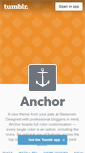 Mobile Screenshot of anchortheme.tumblr.com