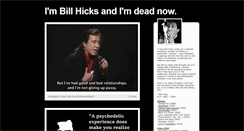 Desktop Screenshot of billhicks.tumblr.com