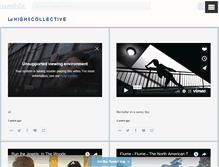 Tablet Screenshot of high5collective.tumblr.com