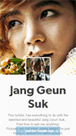 Mobile Screenshot of janggeunsukindefectible.tumblr.com