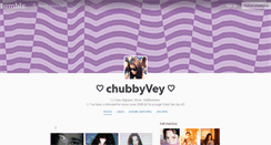 Desktop Screenshot of chubbyvey.tumblr.com
