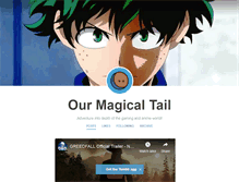 Tablet Screenshot of ourmagictale.tumblr.com