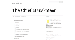 Desktop Screenshot of chiefmauskateer.tumblr.com