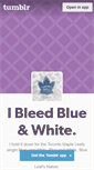 Mobile Screenshot of bleedblueandwhite.tumblr.com