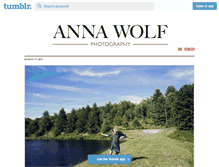 Tablet Screenshot of annawolf.tumblr.com