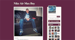 Desktop Screenshot of nikeairmaxboy.tumblr.com