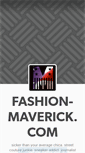 Mobile Screenshot of fashionmaverick.tumblr.com