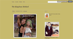 Desktop Screenshot of kingsburymethod.tumblr.com