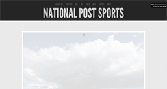 Desktop Screenshot of nationalpostsports.tumblr.com