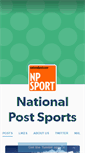 Mobile Screenshot of nationalpostsports.tumblr.com