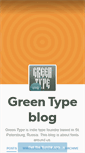 Mobile Screenshot of greentype.tumblr.com
