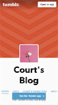 Mobile Screenshot of courtneydarling.tumblr.com