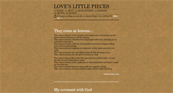 Desktop Screenshot of loveslittlepieces.tumblr.com