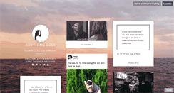Desktop Screenshot of anythingineverything.tumblr.com