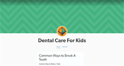 Desktop Screenshot of dentalcareforkids.tumblr.com