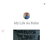 Tablet Screenshot of mylifeasrubs.tumblr.com