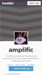 Mobile Screenshot of amplific.tumblr.com