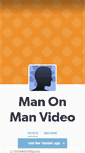 Mobile Screenshot of man-on-man-video.tumblr.com