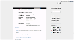 Desktop Screenshot of crackunit.tumblr.com