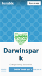 Mobile Screenshot of darwinspark.tumblr.com