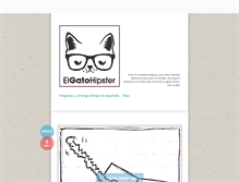 Tablet Screenshot of elgatohipster.tumblr.com