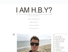 Tablet Screenshot of iamhby.tumblr.com