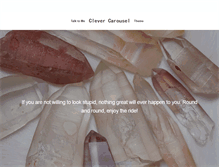 Tablet Screenshot of clevercarousel.tumblr.com
