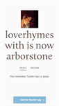 Mobile Screenshot of loverhymeswith.tumblr.com
