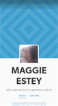 Mobile Screenshot of maggieestey.tumblr.com