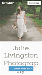 Mobile Screenshot of julielivingstonphotography.tumblr.com