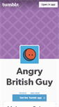 Mobile Screenshot of angrybritishguy.tumblr.com