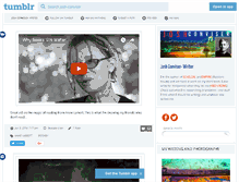 Tablet Screenshot of josh-conviser.tumblr.com