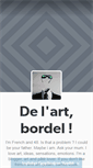 Mobile Screenshot of delartbordel.tumblr.com