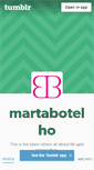 Mobile Screenshot of martabotelho.tumblr.com