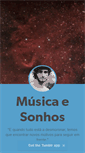 Mobile Screenshot of musicaesonhos.tumblr.com