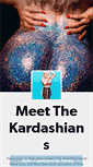 Mobile Screenshot of meet-the-kardashians.tumblr.com