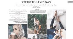 Desktop Screenshot of beautifuleyestay.tumblr.com