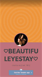 Mobile Screenshot of beautifuleyestay.tumblr.com