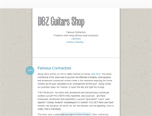Tablet Screenshot of dbzguitars.tumblr.com
