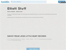 Tablet Screenshot of elliottstuff.tumblr.com