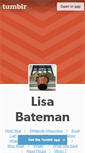 Mobile Screenshot of lisabateman.tumblr.com