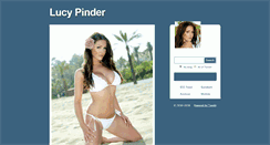 Desktop Screenshot of lucypinder.tumblr.com